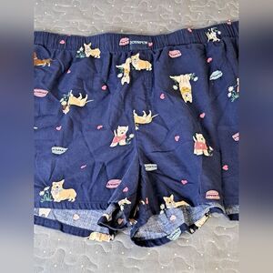 Joyspun dog boxer lounge shorts size 3X